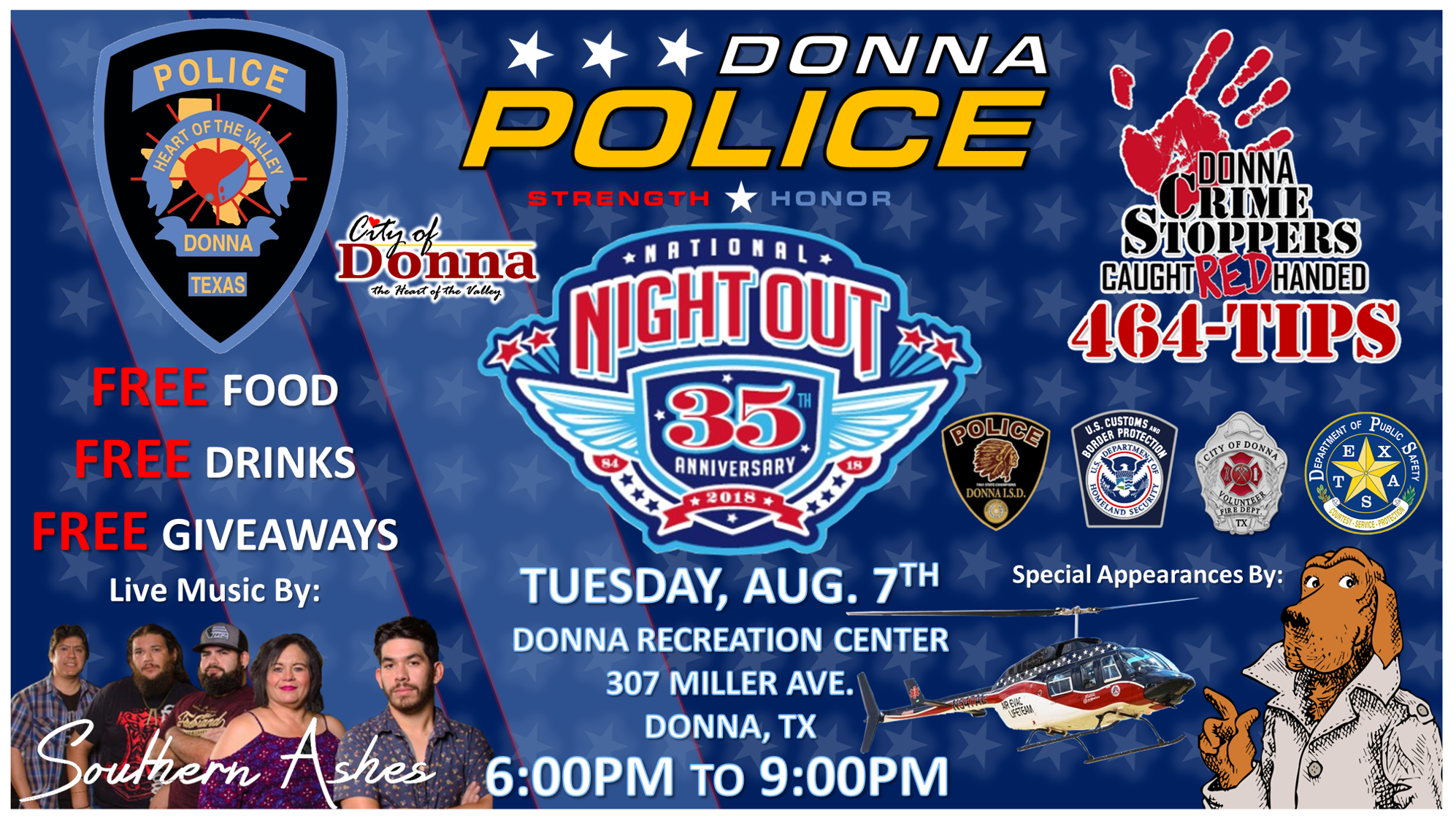 2018 National Night Out City of Donna